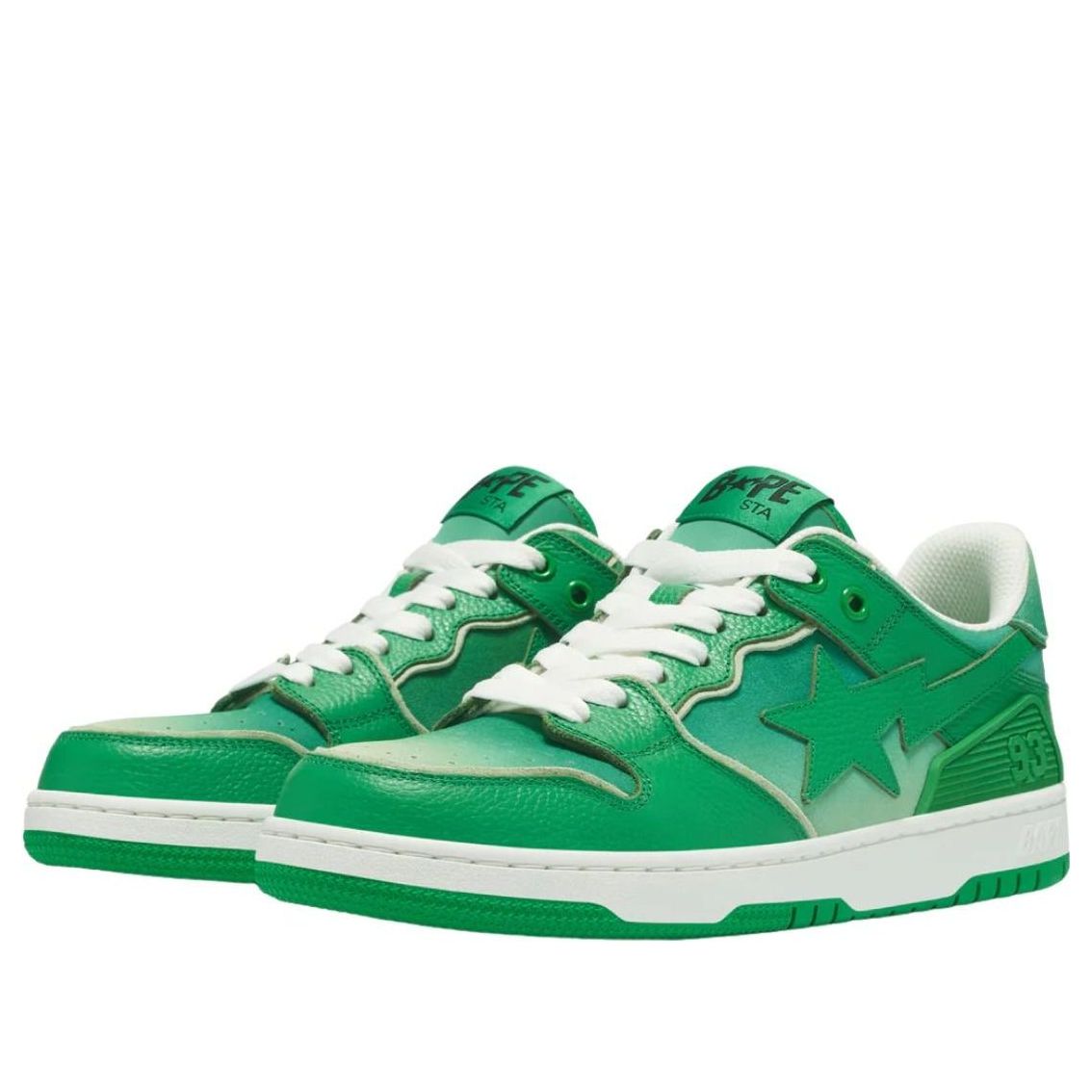 A Bathing Ape Sk8 Sta #4 'Green' 1J80-191-058-GRN