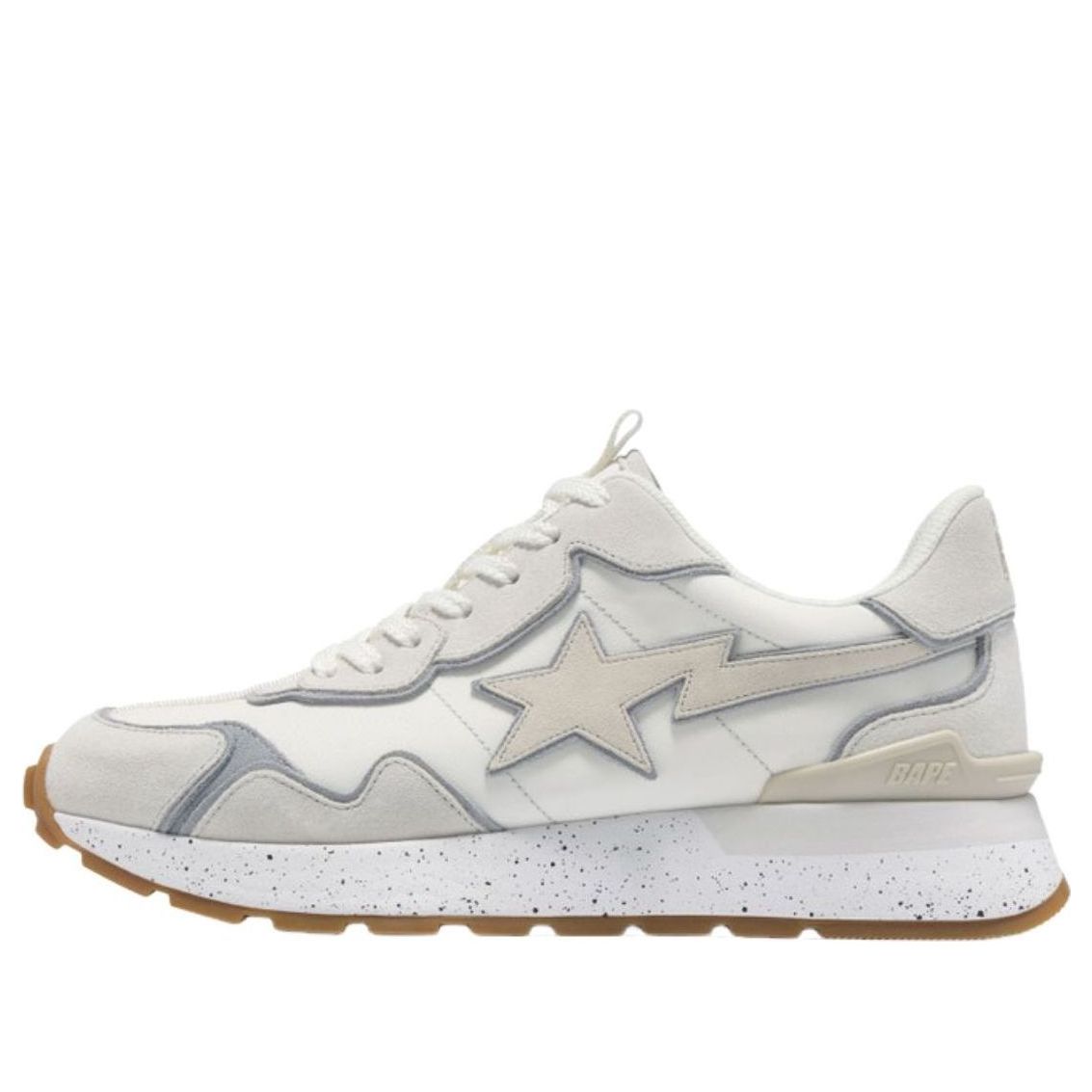 A Bathing Ape Road Sta Express #1 'White' 1J80-191-063