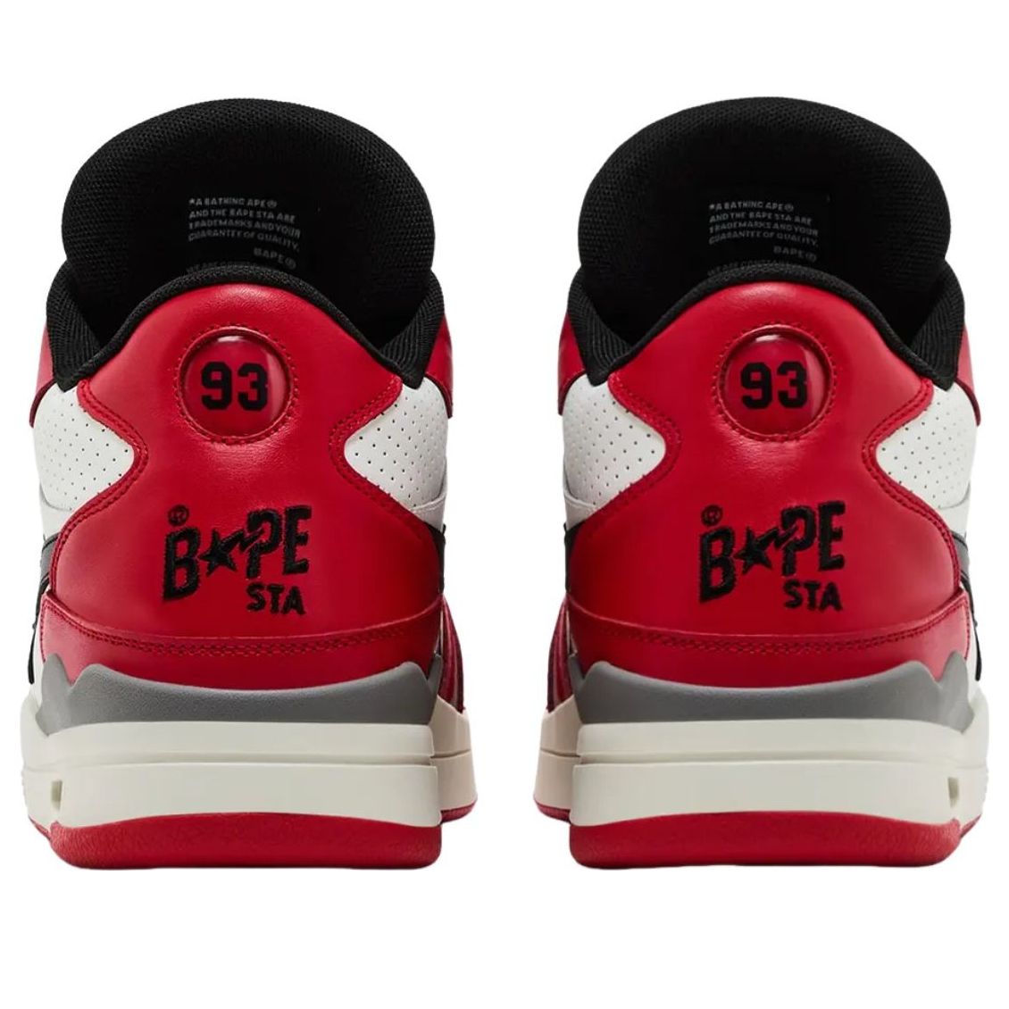 A Bathing Ape Clutch Sta #1 'Red'  1J80-191-068