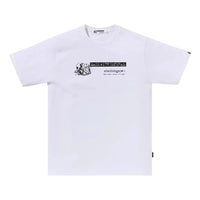 A Bathing Ape OG General Name Tee 'White' 1K20-109-006