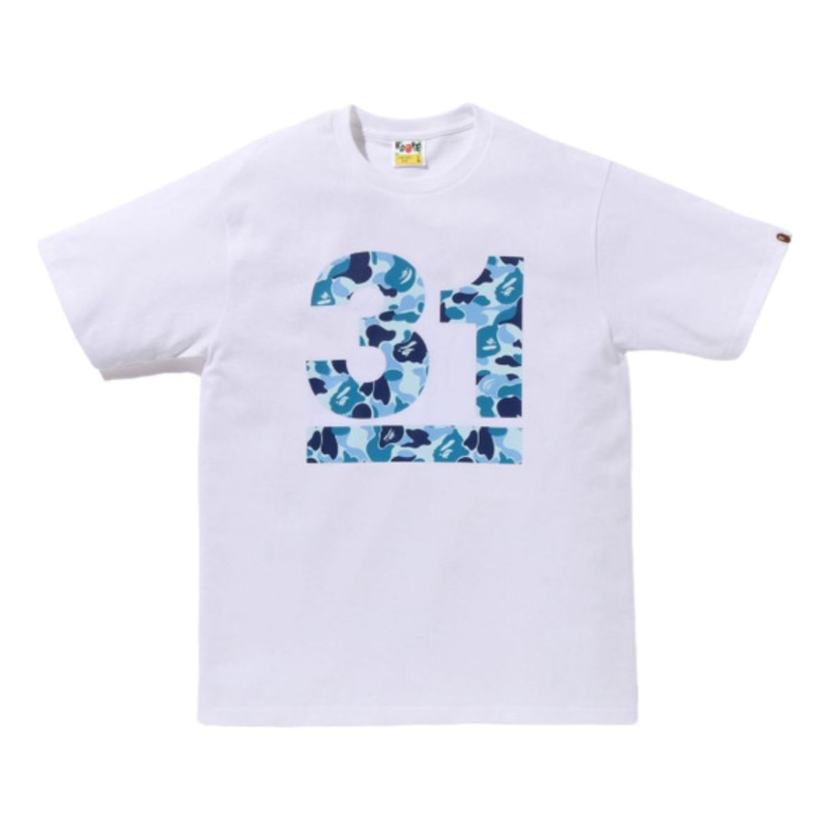 A Bathing Ape 31ST Anniversary ABC Camo Tee 'Blue' 1K20-110-016-BLUE