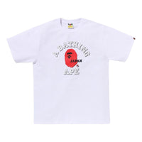 A Bathing Ape Japan College Tee 'White' 1K22-110-019-WHITE
