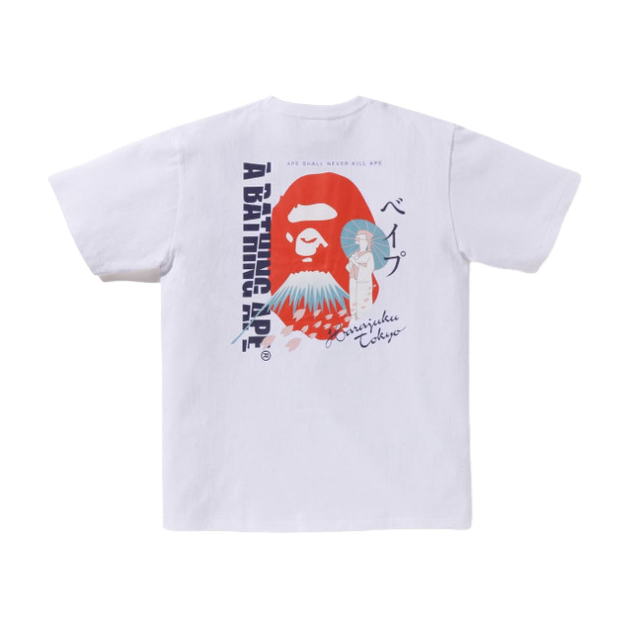 A Bathing Ape Japan Souvenir Tee 'White'  1K22-110-032-WHITE