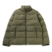A Bathing Ape One Point Down Jacket 'Olivedrap' 1K25-144-001-OLIVE