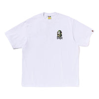 A Bathing Ape Floral Ape Head Relaxed Fit Tee 'White' 1K30-110-324-WHITE