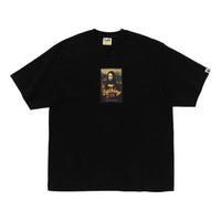 A Bathing Ape Art Print Relaxed Fit Tee 'Black' 1K30-110-336-BLACK