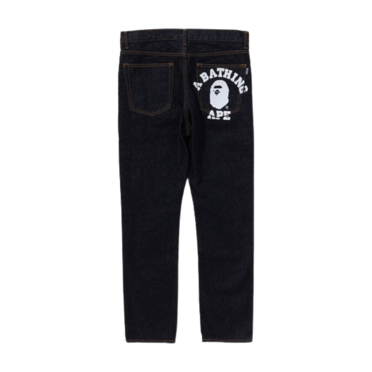 A Bathing Ape Type-05 College Denim Pants 'Dark Blue' 1K30-150-001
