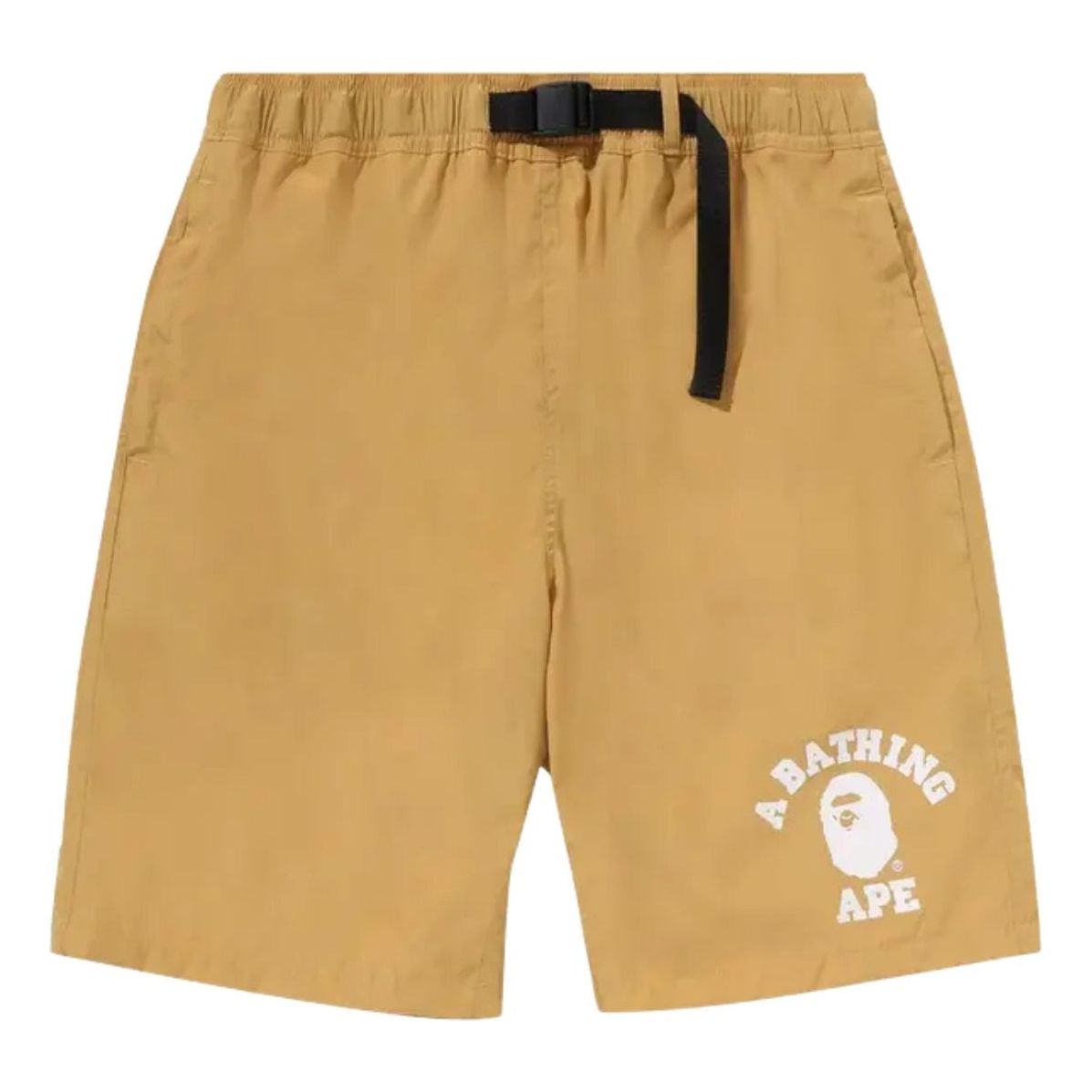 A Bathing Ape College Beach Shorts 'Yellow' 1K30-153-005-YELLOW