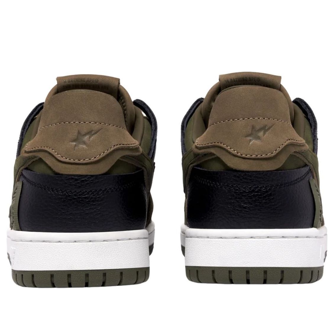 (WMNS) A Bathing Ape Sk8 Sta #6 'Olivedarb' 1K30-191-313-OLVDARB