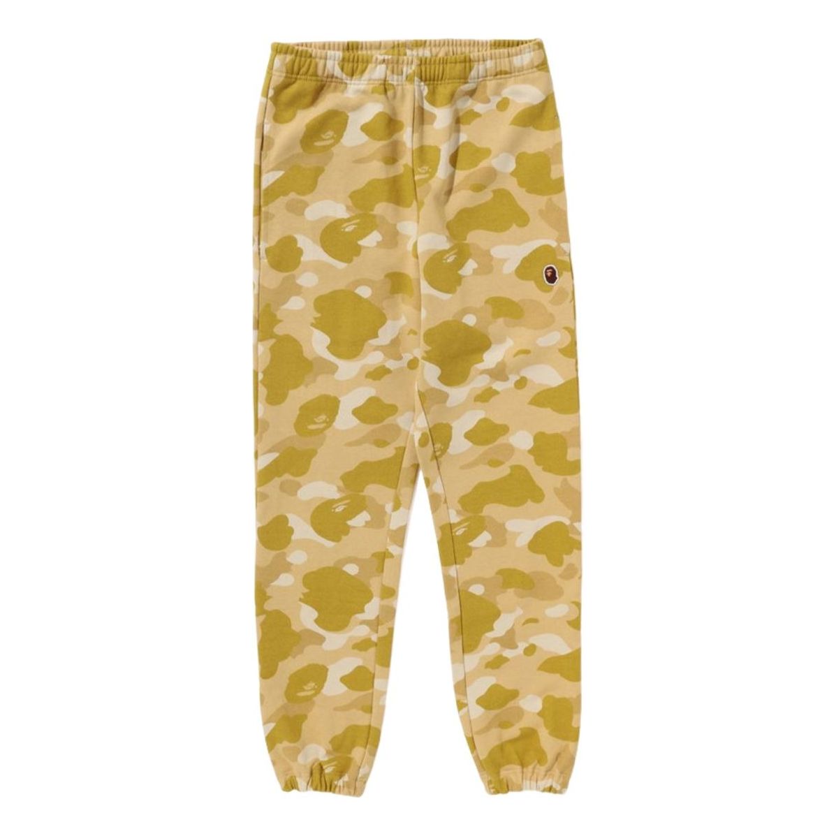 A Bathing Ape Color Camo Oversized Sweatpants 'Yellow' 1K30-252-005-YELLOW