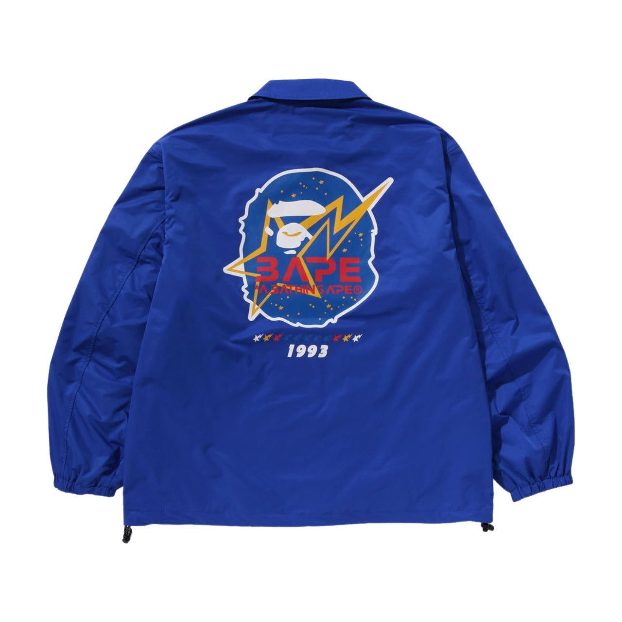 A Bathing Ape Space Ape Relaxed Fit Coach Jacket 'Blue' 1K70-140-008-BLUE