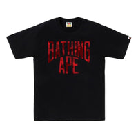 A Bathing Ape Color Camo NYC Logo Tee 'Black' 1K80-110-023-BLACK