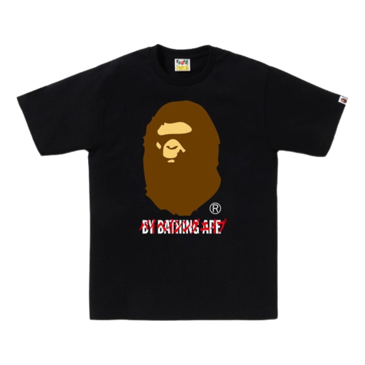 A Bathing Ape Katakana by Bathing Ape Tee 'Black' 1K80-110-026-BLACK