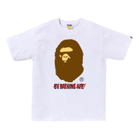A Bathing Ape Katakana by Bathing Ape Tee 'White' 1K80-110-026-WHITE