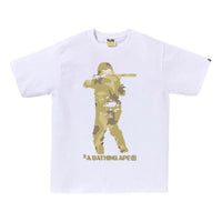 A Bathing Ape Bitmap Soldier Tee 'White' 1K80-110-042-WHITE