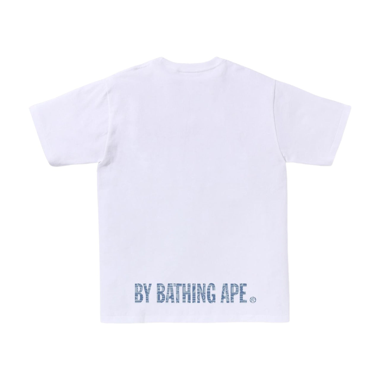 A Bathing Ape Lux Sport Pattern Ape Face Tee 'White' 1K80-110-049-WHITE