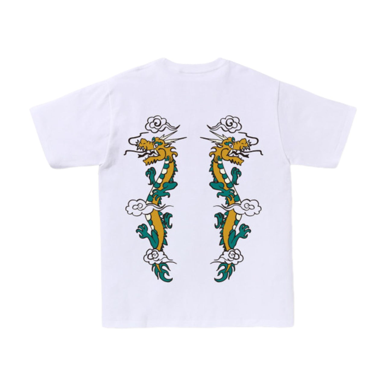 A Bathing Ape Souvenir Dragon Tee 'White' 1K80-110-053-WHITE