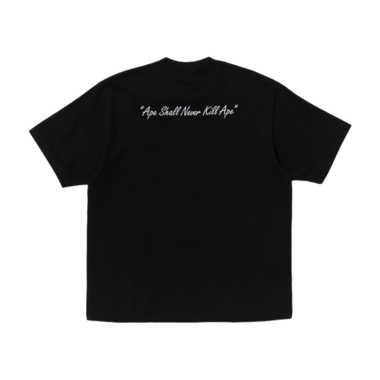 A Bathing Ape Pixel Comic Ape Head Relaxed Fit Tee 'Black' 1K80-110-304-BLACK