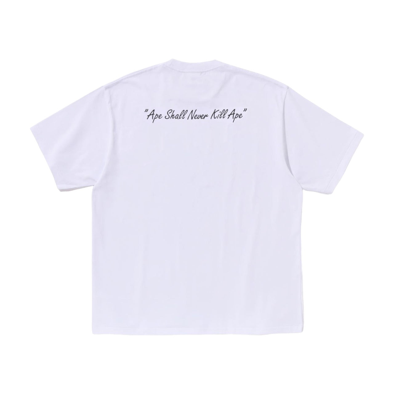 A Bathing Ape Pixel Comic Ape Head Relaxed Fit Tee 'White' 1K80-110-304-WHITE