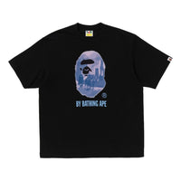 A Bathing Ape Painting by Bathing Ape Relaxed Fit Tee 'Black' 1K80-110-305-BLACK
