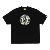 A Bathing Ape Camo Busy Works Relaxed Fit Tee 'Black' 1K80-110-324-BLACK