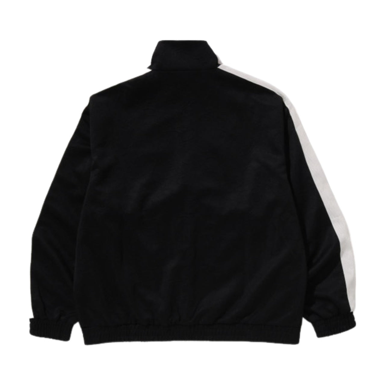 A Bathing Ape Line Camo Jacquard Bathing Ape Logo Relaxed Fit Track Jacket 'Black' 1K80-113-309-BLACK