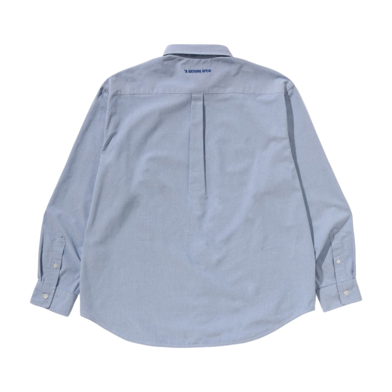 A Bathing Ape One Point Oxford LS Shirt 'Blue' 1K80-131-306-BLUE