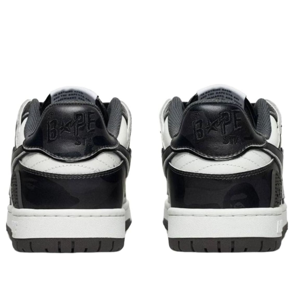 A Bathing Ape Sk8 Sta #1 'Black' 1K80-191-310-BLK