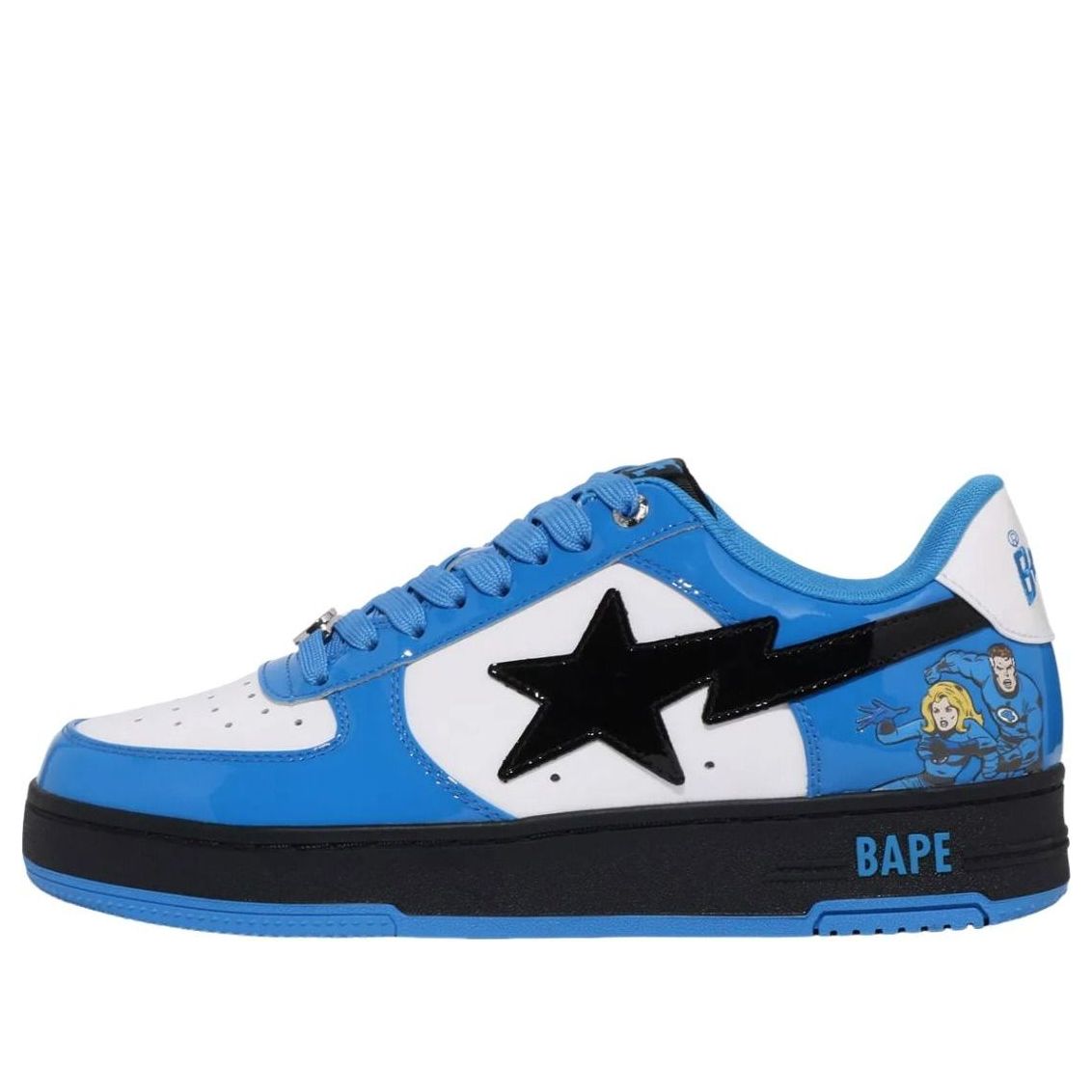 (WMNS) A Bathing Ape x Marvel The Fantastic Four 'Mr. Fantastic & Invisible Woman' 1L73-291-910-BLU