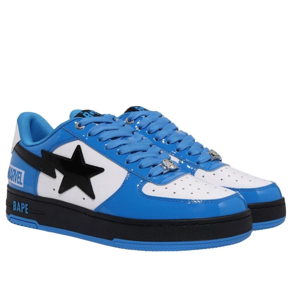 (WMNS) A Bathing Ape x Marvel The Fantastic Four 'Mr. Fantastic & Invisible Woman' 1L73-291-910-BLU