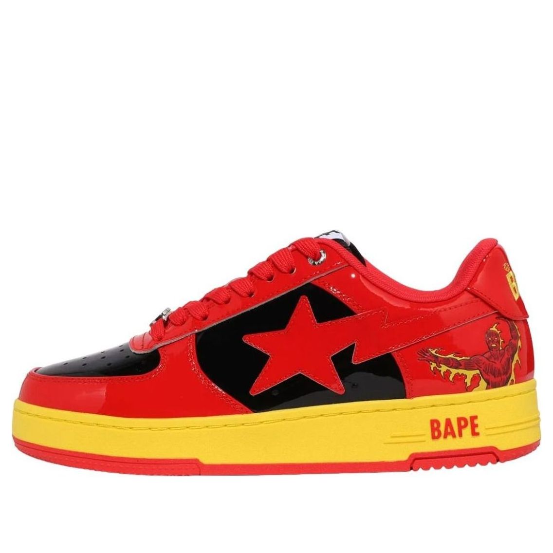 A Bathing Ape x Marvel The Fantastic Four 'The Human Torch' 1L73-191-926-RED