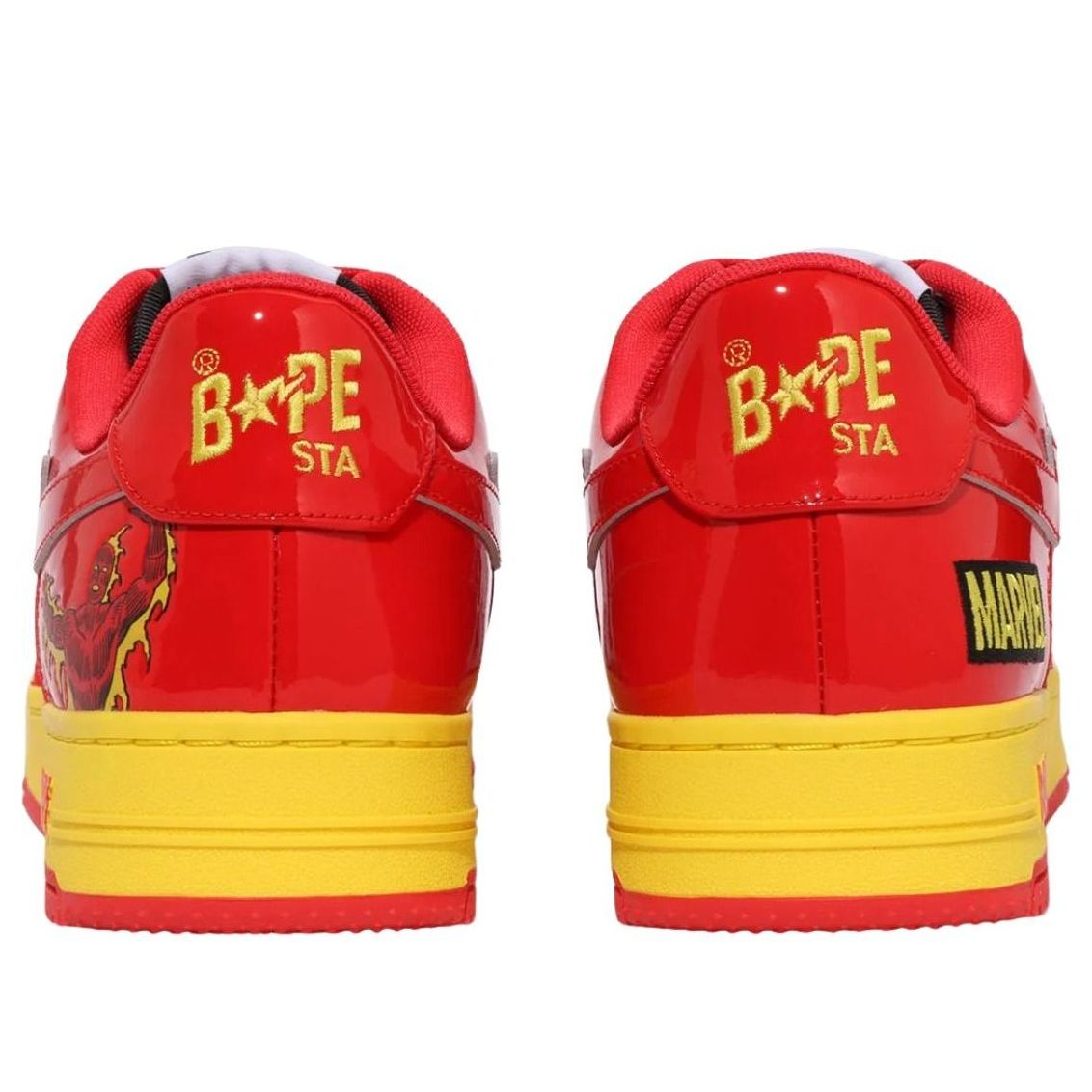 A Bathing Ape x Marvel The Fantastic Four 'The Human Torch' 1L73-191-926-RED