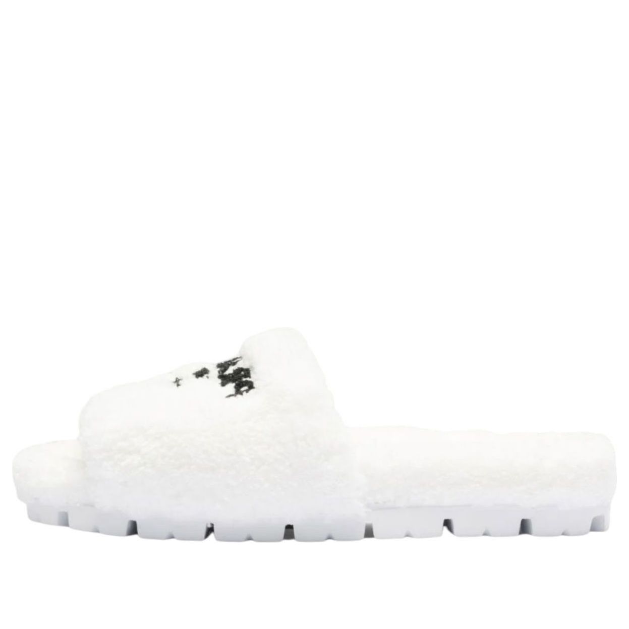 (WMNS) PRADA Terry Cloth Slide 'White Black' 1XX602-H39-F0964-F-020