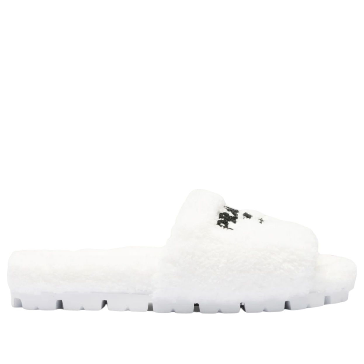 (WMNS) PRADA Terry Cloth Slide 'White Black' 1XX602-H39-F0964-F-020
