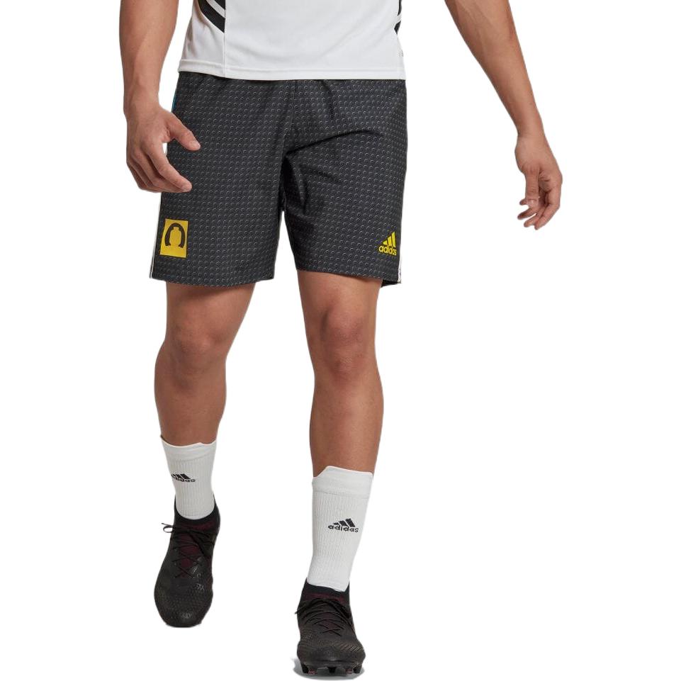 Men's adidas Logo Printing Sports Shorts Gray HI3791