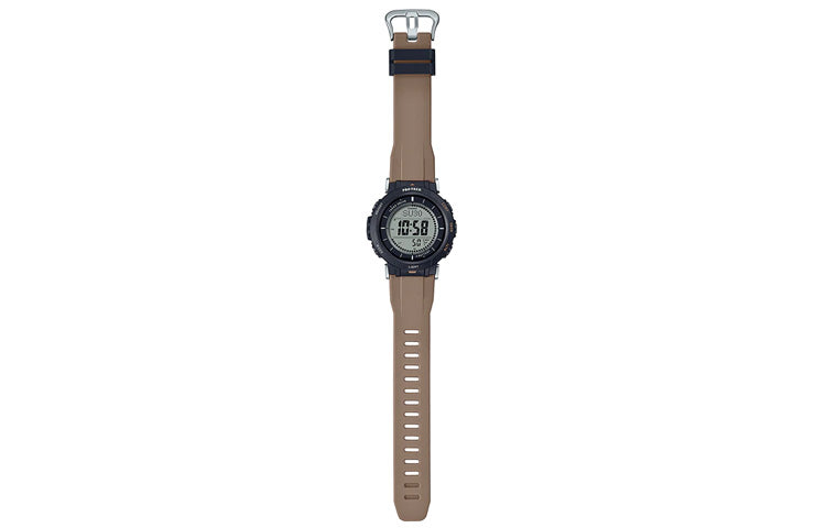Men's CASIO PRO TREK Series Outdoor Solar Energy Watch Solar Powered Mens Black Digital PRG-30-5