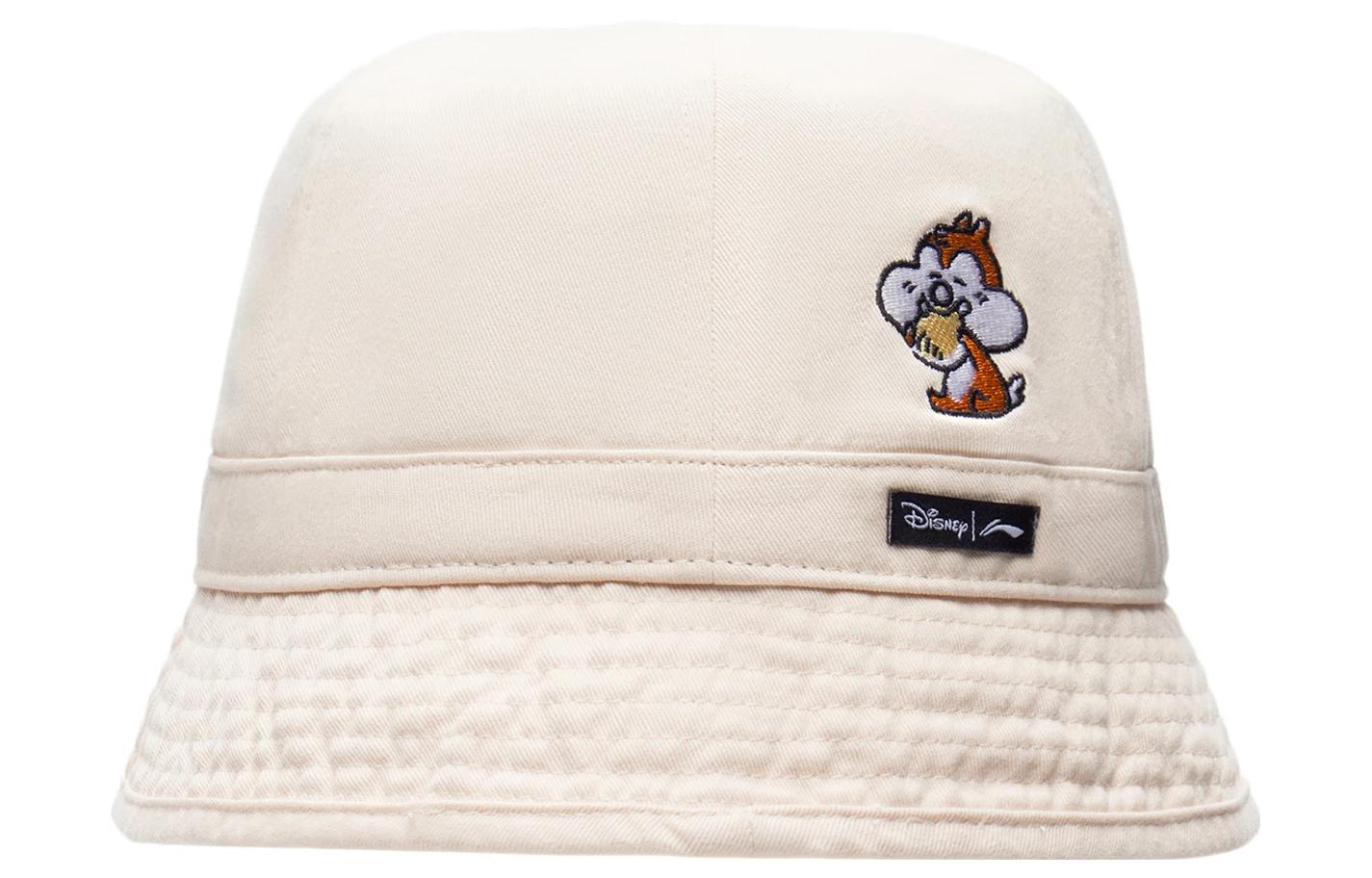 Li-Ning x Disney Chip 'n Dale Embroidered Bucket Hat 'Beige' AMYS125-2