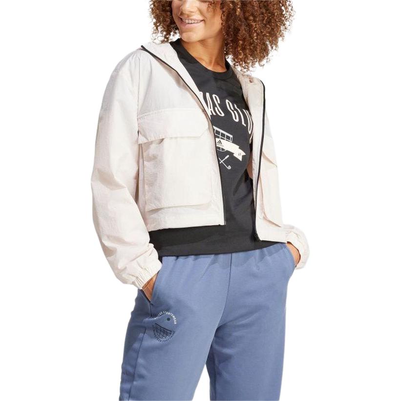 (WMNS) adidas City Escape Lightweight Windbreaker Asia Sizing 'Light Pink' IS0661