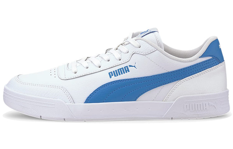 PUMA Caracal SoftFoam Retro Low Top Casual Skate Shoes Unisex White Blue 369863-10