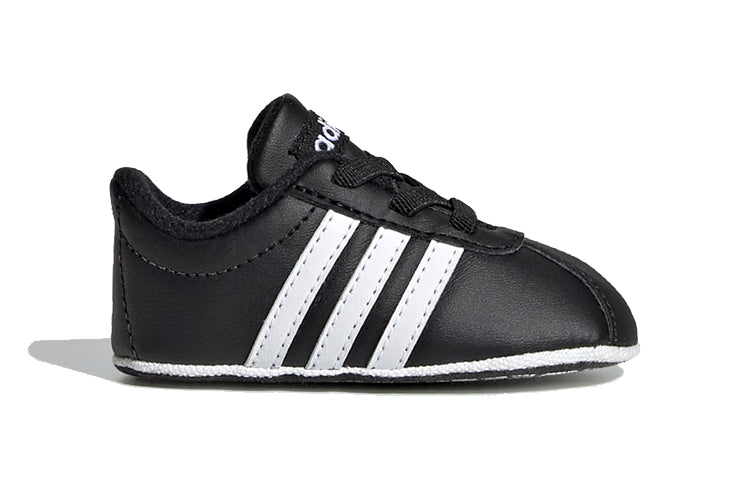 (TD) adidas VL Court 2.0 'Black White' EE6911