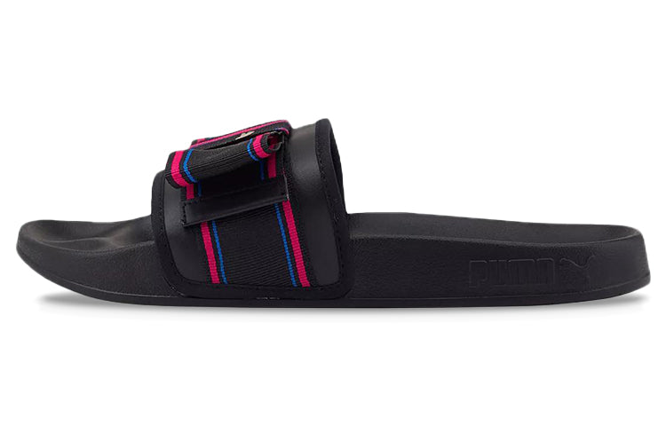 (WMNS) PUMA Leadcat 20 Bow Kadin Sports Slippers Black 384152-01