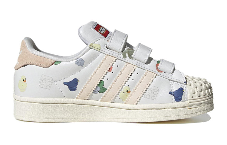 (GS) LEGO x adidas Superstar CF 'Bricks And Figurine  White Wonder Quartz' IF2202