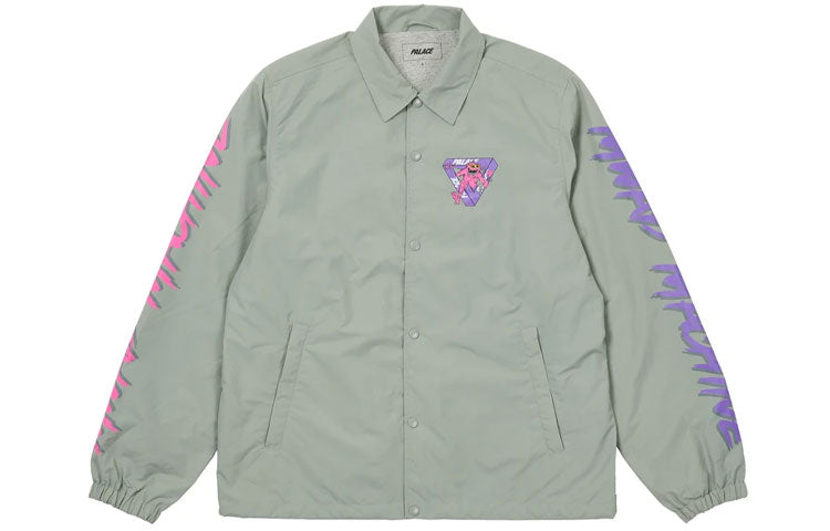 PALACE x M-Zone Crossover Small Devil Tri-Ferg Pattern Long Sleeves Jacket Gray P20JK118