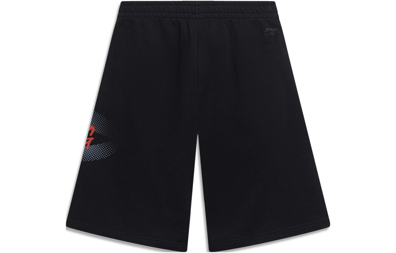Li-Ning Anything Is Possible Graphic Loose Fit Shorts 'Black' AKST591-2