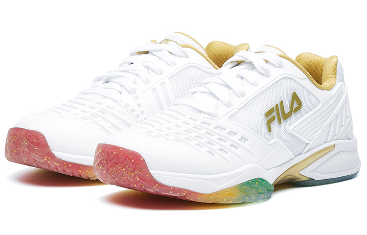 (WMNS) Wilson X FILA Fpf Sports Shoes White/Gold A12W032312FFW