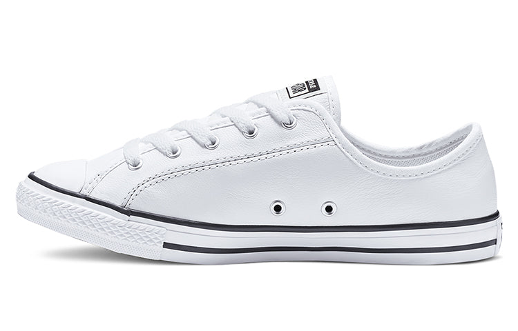 (WMNS) Converse Chuck Taylor All Star Dainty Low Top Leather Pure White 564984C