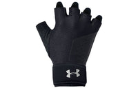 (WMNS) Under Armour Medium Training Gloves 'Black White' 1329327