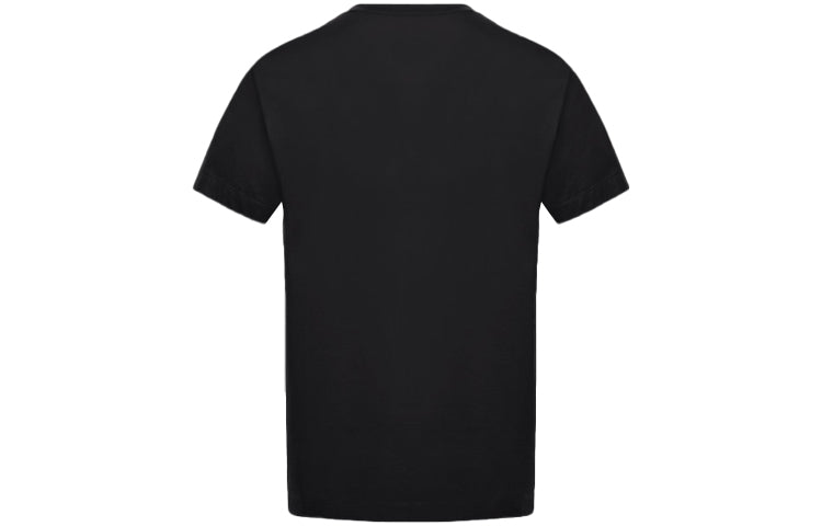 Moncler Embroidered Arrow Target Round Neck For Men Black 0918C733008390Y999