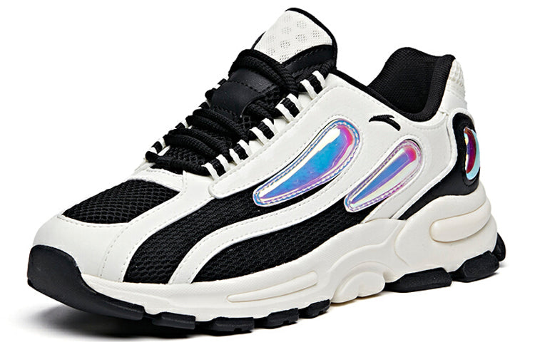 (WMNS) ANTA Millennium Low 'White Black Laser' 122028890-4