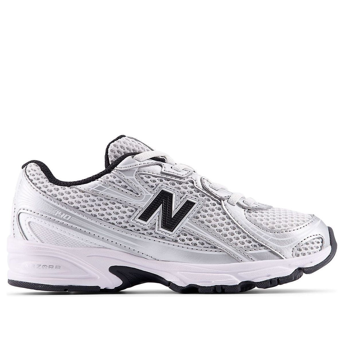 (PS) New Balance 740 Bungee Lace 'Grey Black' PZ740NW